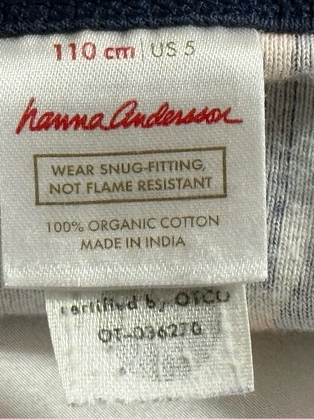 Hanna Andersson Size 5 Rocket Pop Organic Cotton Pajama Set NWOT